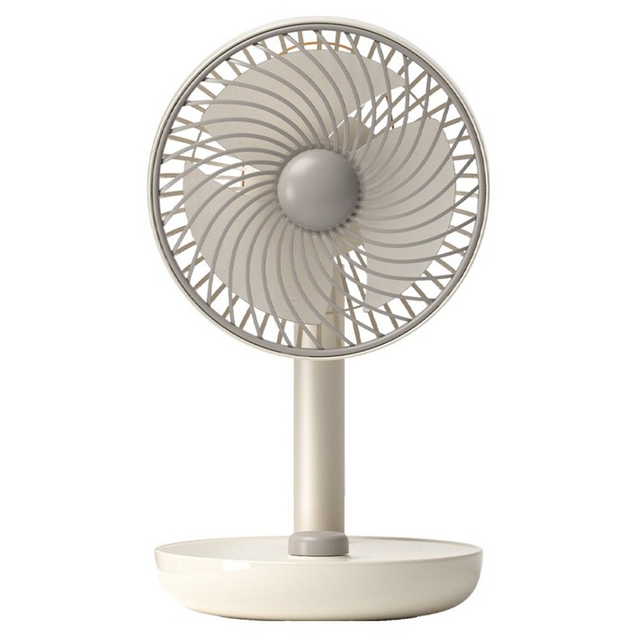 오아 레트로 소형 무선 탁상용 선풍기 OMFN003BE, OMFN003BE, 베이지