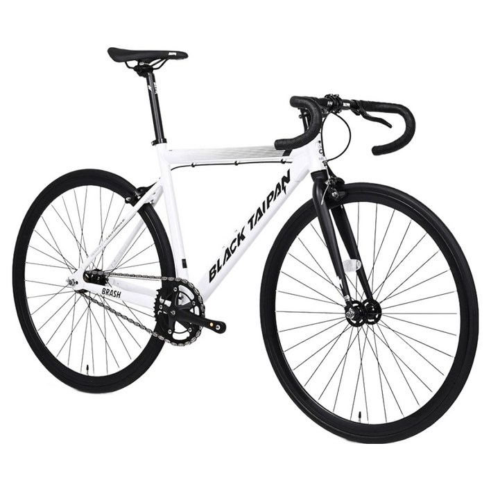 블랙타이판 경량 알루미늄 브래쉬 700C 픽시자전거 미조립 500