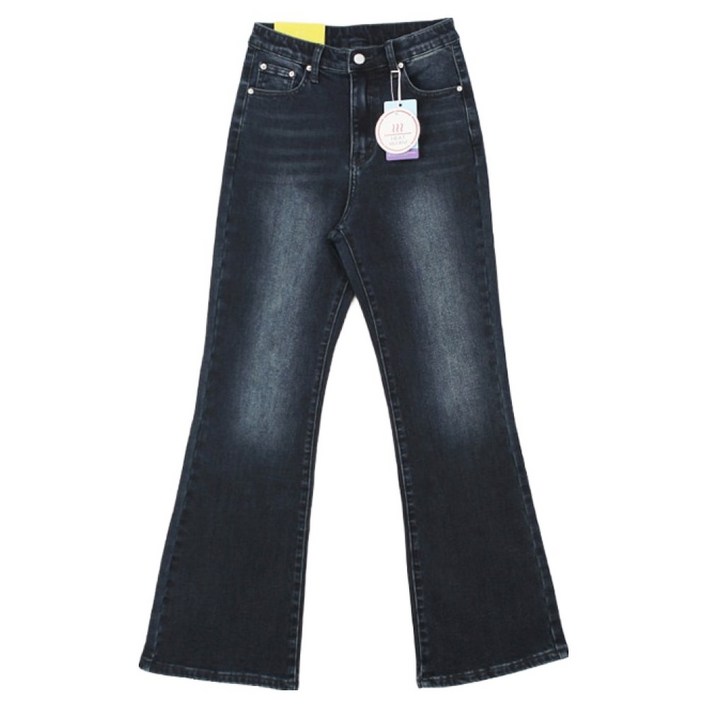 라라온 여성용 롱/기본/숏 기장 워싱 부츠컷 데님 데일리 발열기모 청바지 25TSP3283