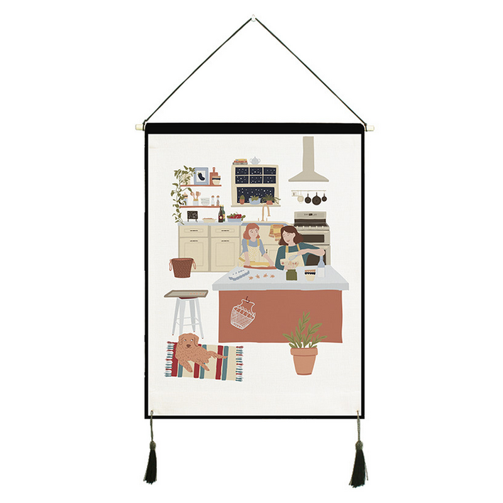 모디시 벽장식 소품 벽걸이 유화그림