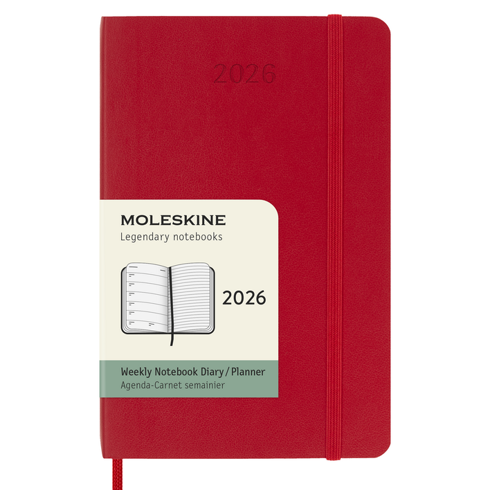 몰스킨 2026년 클래식 위클리 다이어리 12개월 소프트커버