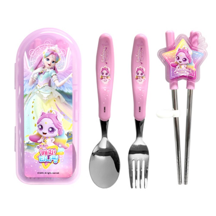 르번 슈팅스타 캐치 티니핑 올인원 교정젓가락 풀세트