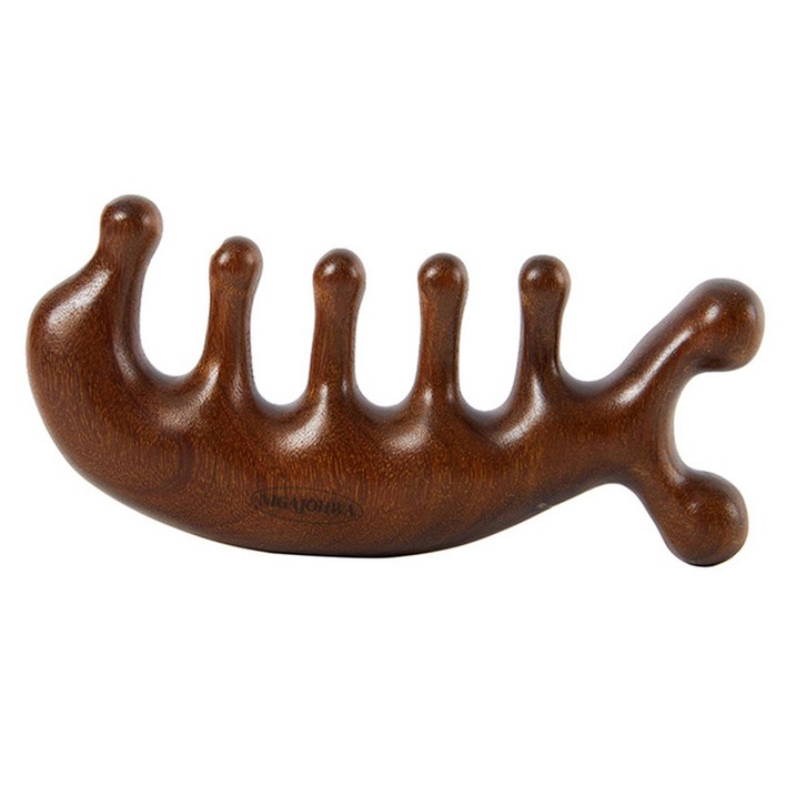 니가조화 얼굴 마사지 바디 두피 우드 괄사