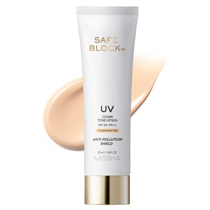 미샤 세이프 블록 RX 커버 톤업 선크림 SPF50 PA, 50ml, 1개