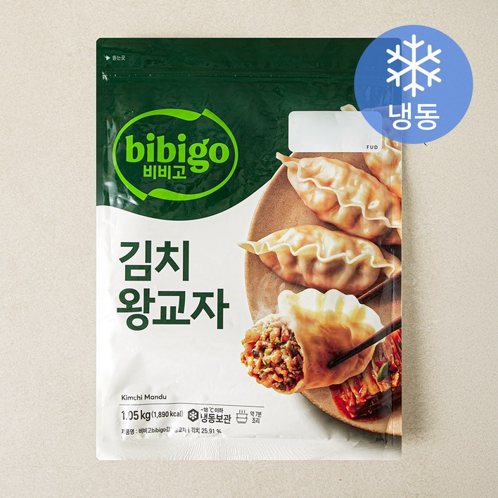 [로켓프레시] 비비고 김치왕교자 (냉동)