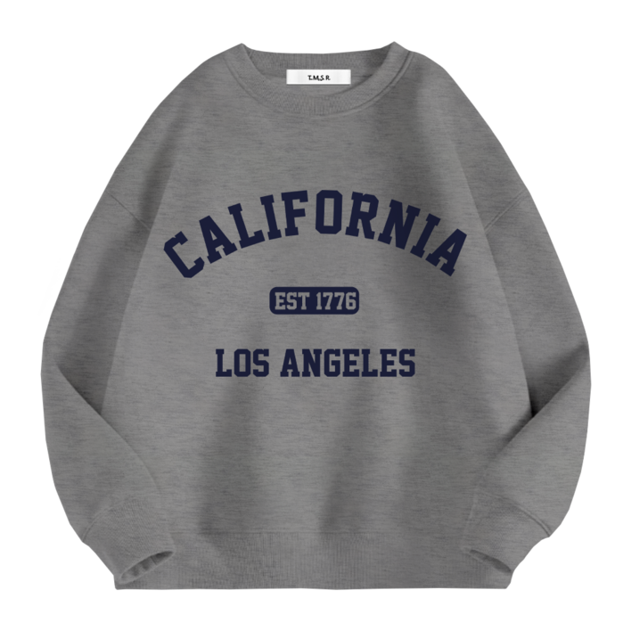 SICT 캘리포니아1776 소프트 특양면 맨투맨