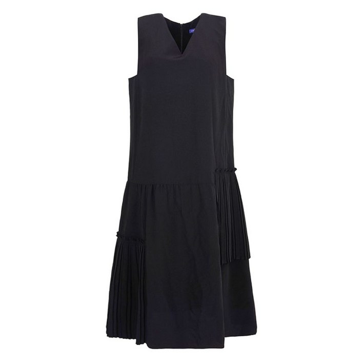 올리비아하슬러 플리츠 슬리브리스 원피스_OHCSOP201 393848