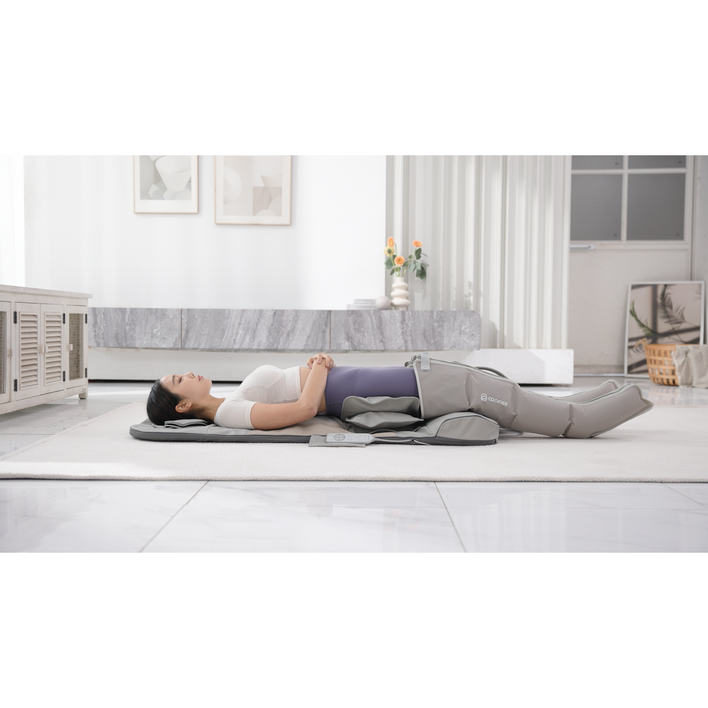 컴피어 프리미엄 에어 스트레칭 안마기 공기압 다리 마사지 전신 마사지 매트 CF3100