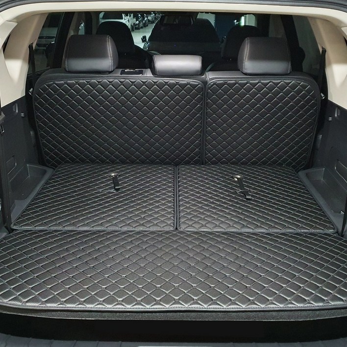 아이빌 신형퀼팅 4D 자동차 트렁크매트 + 2열등받이 차박매트 전차종