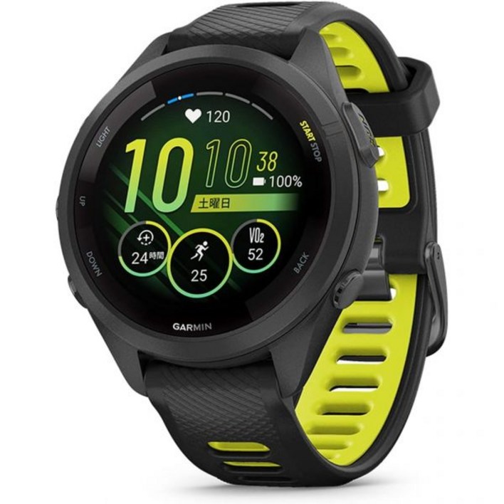GARMIN가민 ​​GPS 러닝 워치 Forerunner 965 Black 일본 정규품