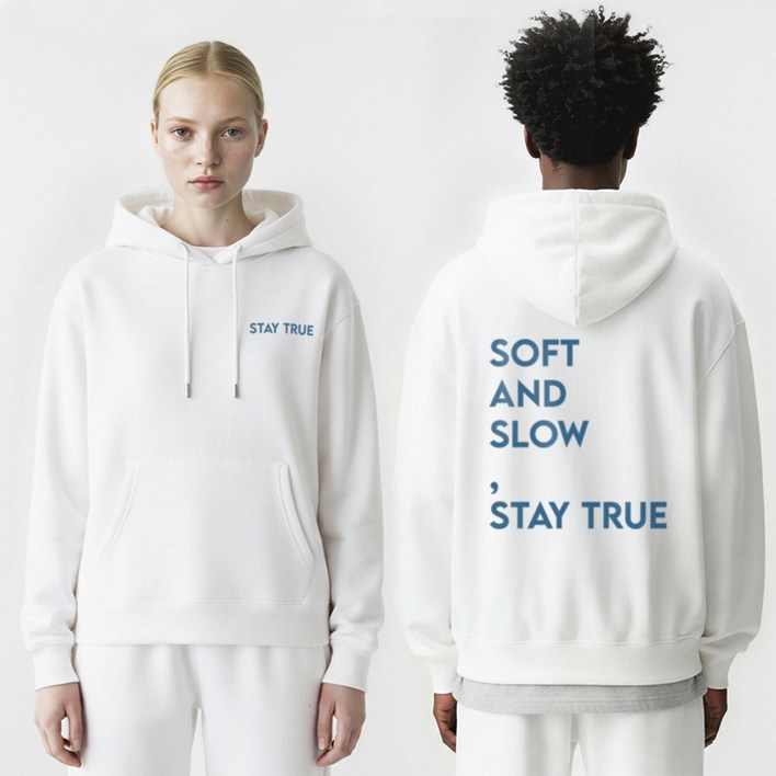  기모  프리노어 남녀공용 스테이 트루 기모 그래픽 프리린팅 후드