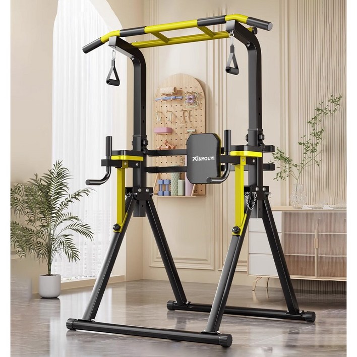 Xinyouyi [최대 하중 900kg] 철봉 턱걸이 가정용 헬스 운동기구 치닝디핑 철봉