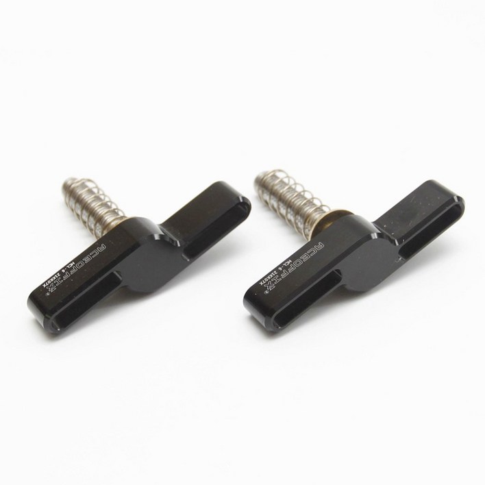 자전거 블랙 액세서리 Brompton 하단 브래킷 브레이크 레버 용 힌지 클램프 알루미늄 합금 헤드셋 후면 랙 충격