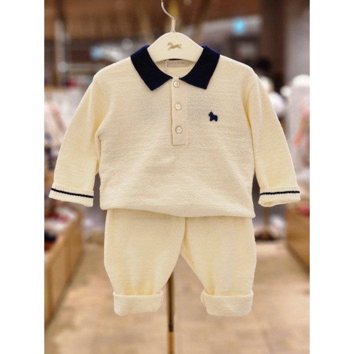 [에뜨와HB]2025년신상품 IV)리오탁텔상하복 07S523012 신생아바디수트 여름바디수트