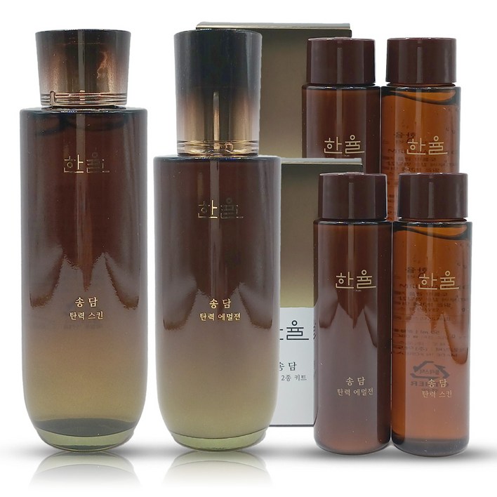 한율 송담 탄력 스킨 150ml에멀젼 125ml2종키트 2개 증정