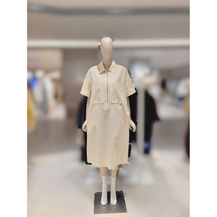 스튜디오 톰보이 벨티드 셔츠카라 원피스 9165241881