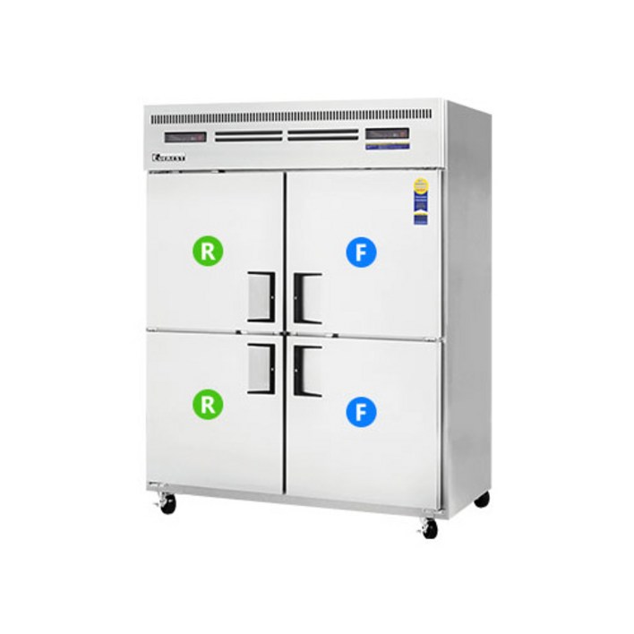 부성 에베레스트 업소용 냉장고 B1504 단도어 냉장고기계실 상부, B1504RFOSE12냉동