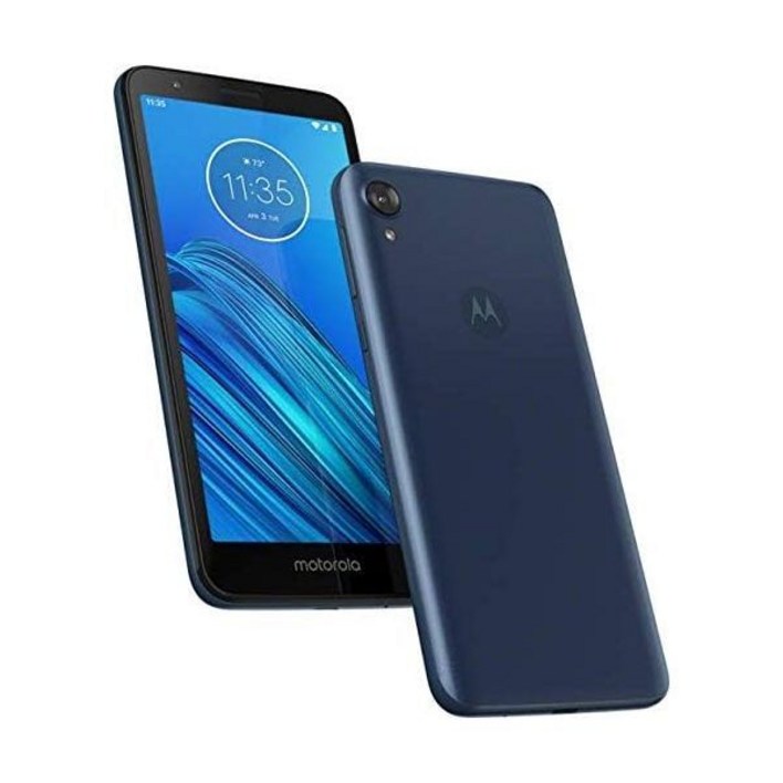 모토로라 모토 E6 | 2/16GB 1,300만 화소 카메라 파란색(갱신형)(블루, T-Mobile 잠금)