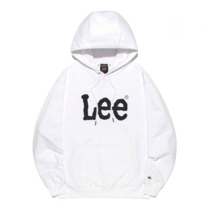 리 LEE 빅 트위치 로고 후드 화이트 LE2501HD01WH 312955