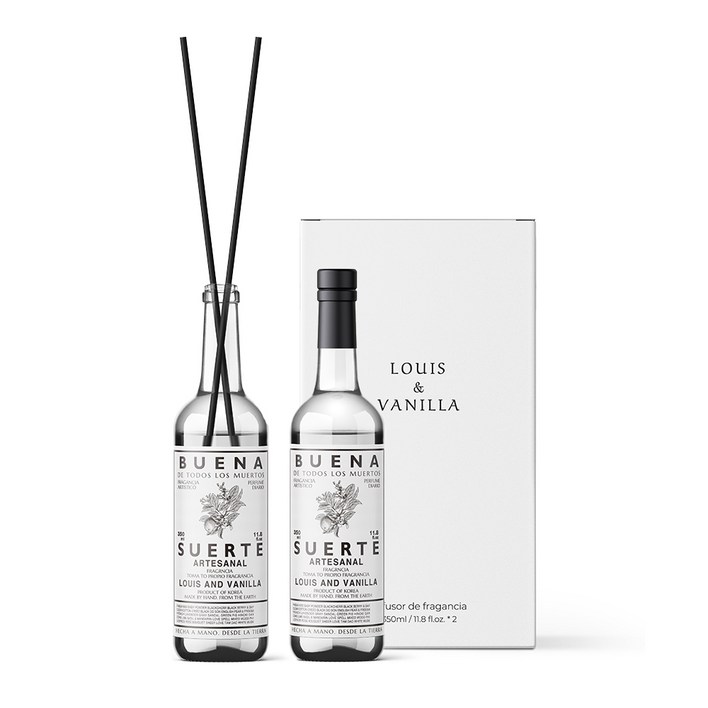 11루이앤바닐라 와인병디퓨저 350ml 대용량 디퓨저 인테리어 방향제 니치향