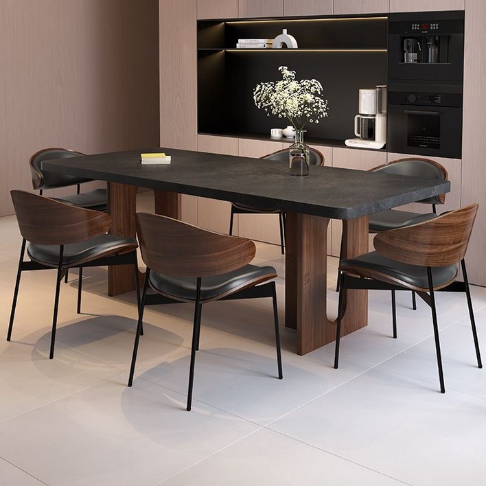 포쉐린식탁 6인 고급식탁 수입식탁 명품식탁