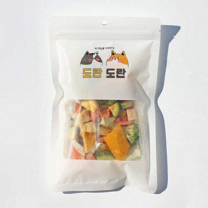 도란도란 동결건조 야채 베지칩스 20g / 40g 미니 야채칩 강아지 수제간식 채소 영양 간식