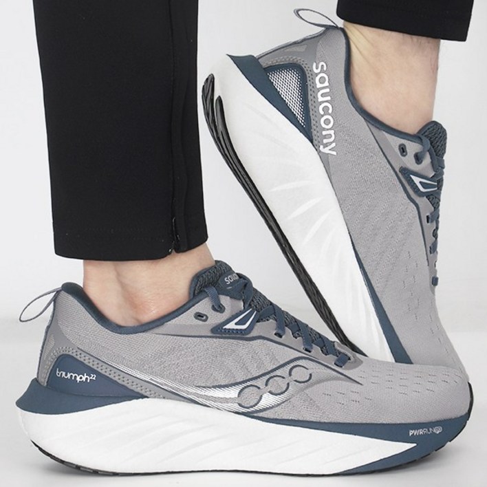 써코니 런닝화 Running 트라이엄프 22 그레이-네이비