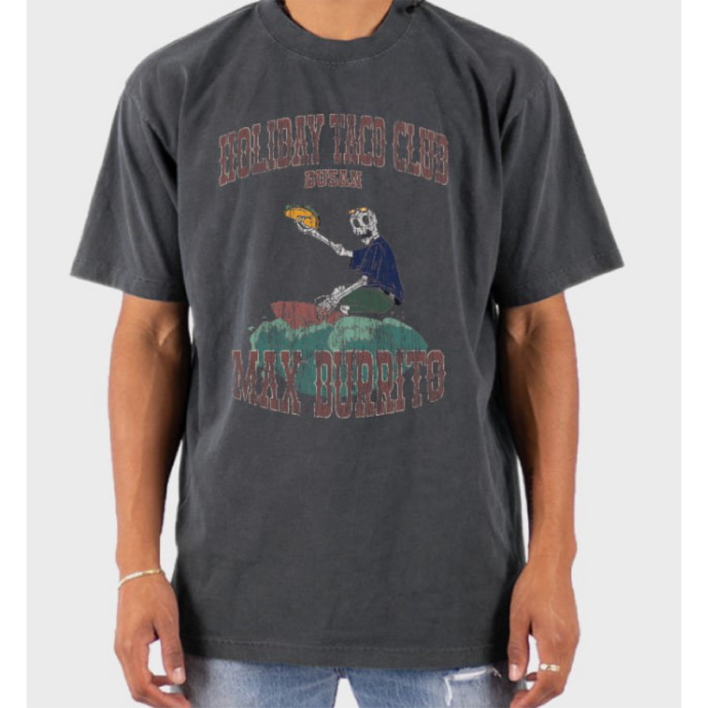 2023 SURF TACO COLLECTION : HOLIDAY TACO CLUB(Street ver.) 맥부리또 서핑타코티셔츠