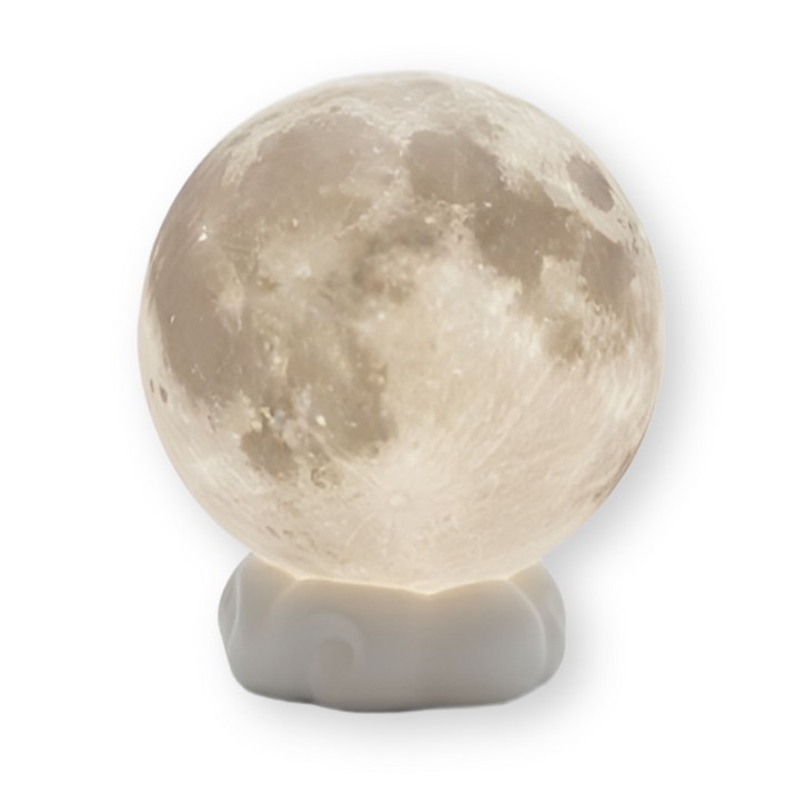 팹큐브 구름 달조명 탁상 인테리어 침실 무드등