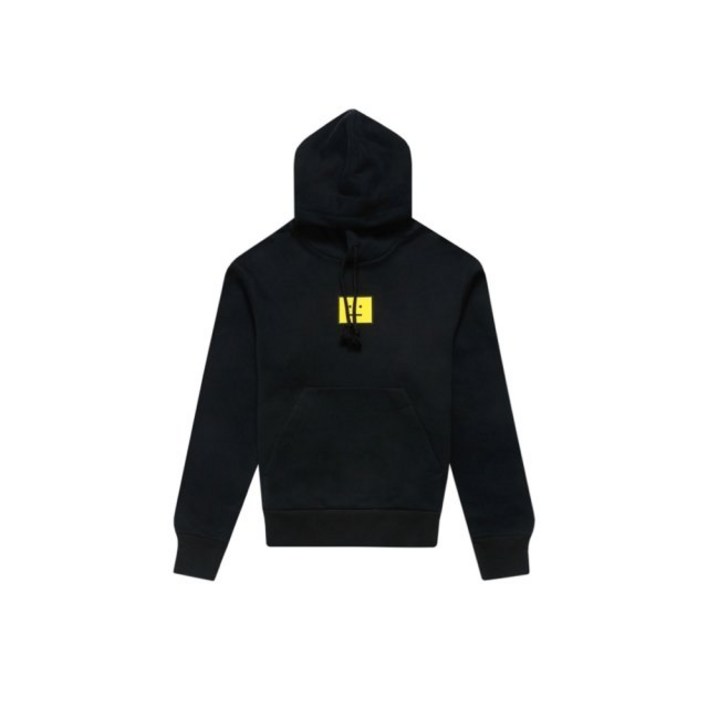 21FW 빅 페이스 패치 기모 후드티 블랙 CI0073 900
