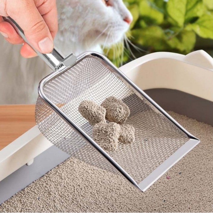츄르몽 촘촘 고양이 스쿱 배변삽 똥삽 화장실삽 모래삽