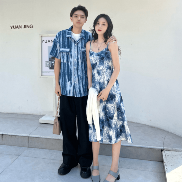 휴양지 커플룩 여름 태국 비치 동남아 몰디브 바캉스