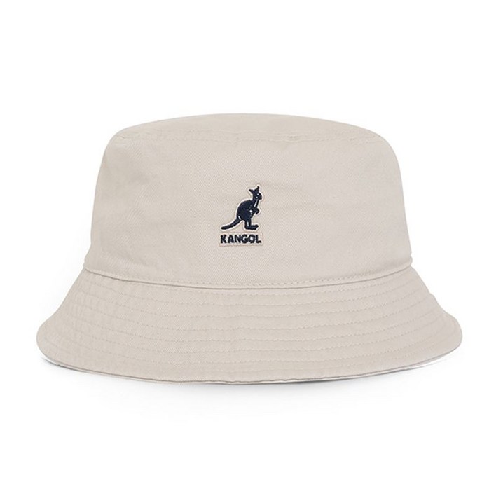캉골  K4224HT KHAKI 워시드 버킷햇 타임메카