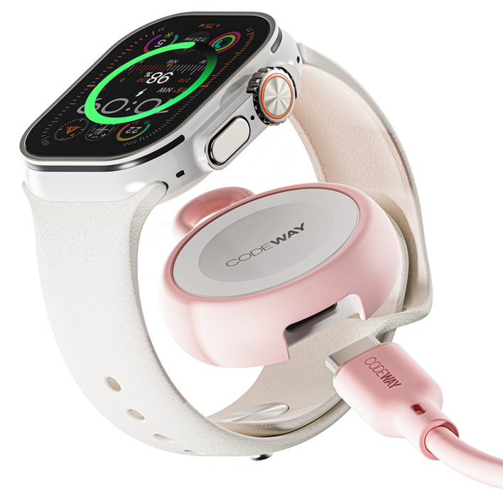 코드웨이 c타입 애플워치 무선충전기 케이블 1.2m