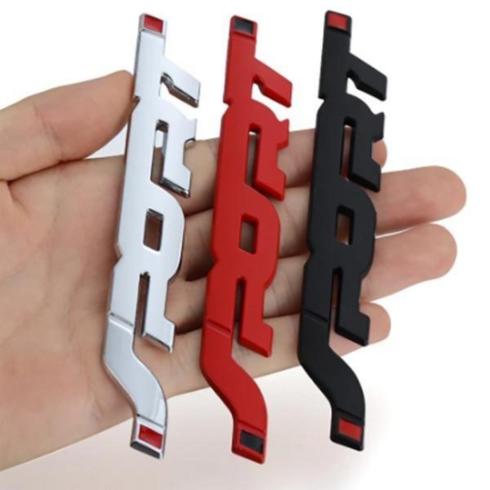 차량 외관 튜닝 용품 SPORT 접착식 엠블럼 3컬러