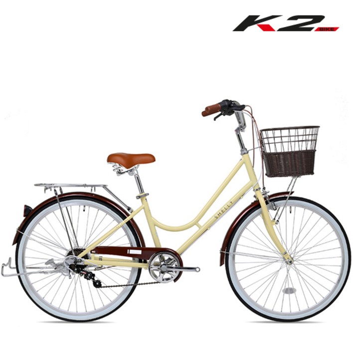 2025 케이투바이크 클래식 여성용자전거 쉘리클래식26인치 7단 조립구매시 사은품증정