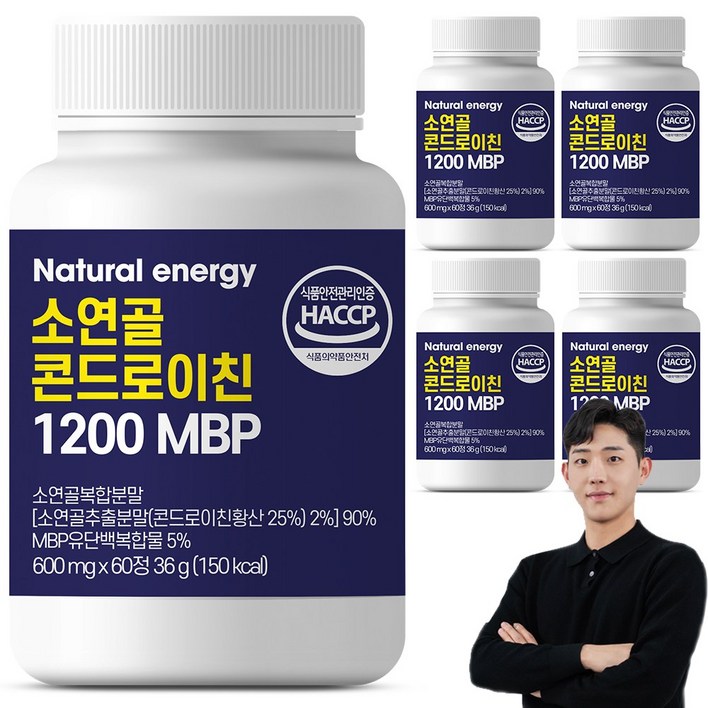 웰핏 소연골 콘드로이친 1200 MBP, 60정, 5개