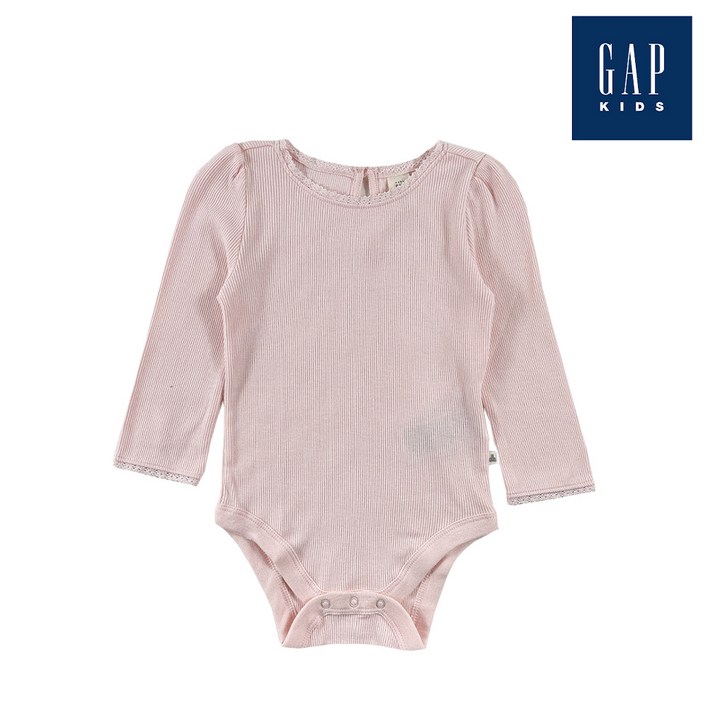 갭키즈 골지 코튼 바디수트731141009PK