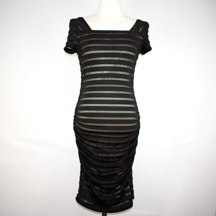 자바구제 931.BLU PEPE 유넥 레이어드 반팔원피스/정품/여성 85