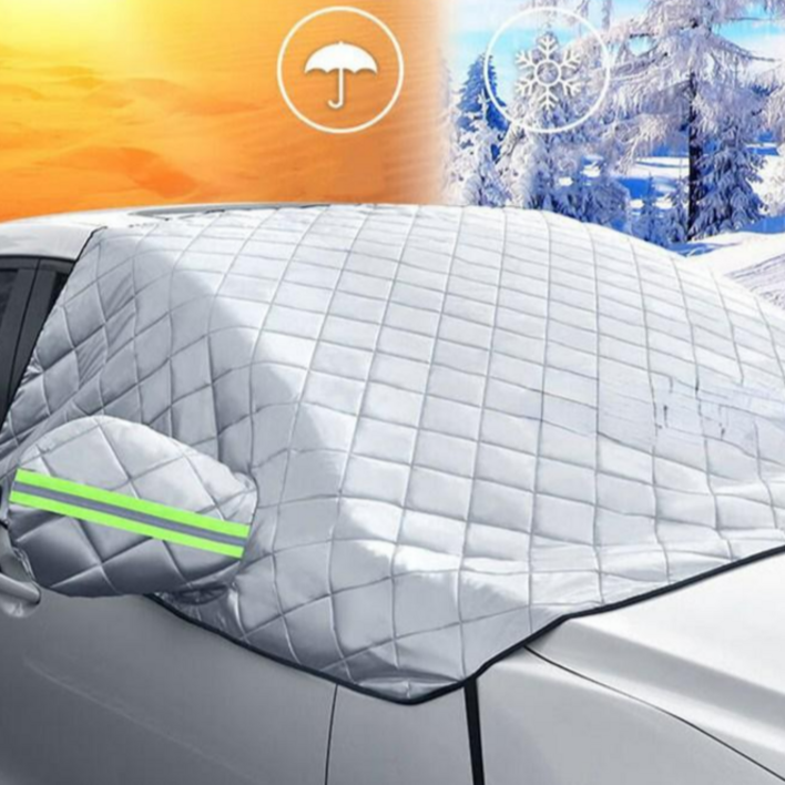 KH 4계절 햇빛가리개 성에 방지 커버 앞유리 덮개 결빙방지커버, 단일색상, 1개