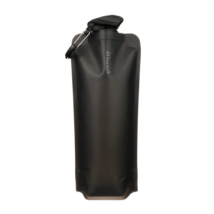 베이퍼 물병 접이식 헬스 물통 700ml, 1리터 모음전, 블랙아웃, 1개, 1L