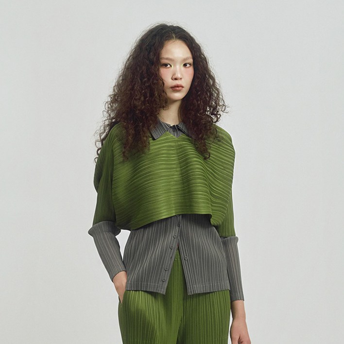 피네플리츠 케이프 레이어드 탑 3 Color