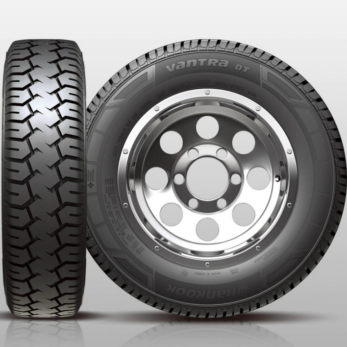 한국타이어 145 13 10PR 포터2봉고3 1톤 화물차 뒤타이어  DU05 1451310PR, 장착 미포함, 1개