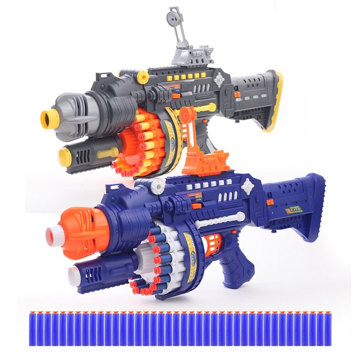 블래스터건 전동총 다트건 장난감총 20연속발사