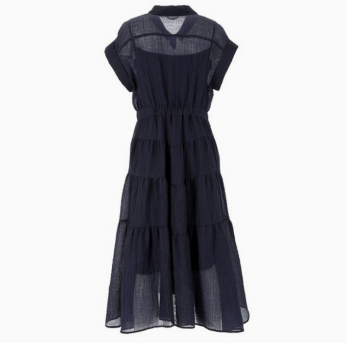 AK플라자 시슬리 양포켓 티어드 원피스saope7531