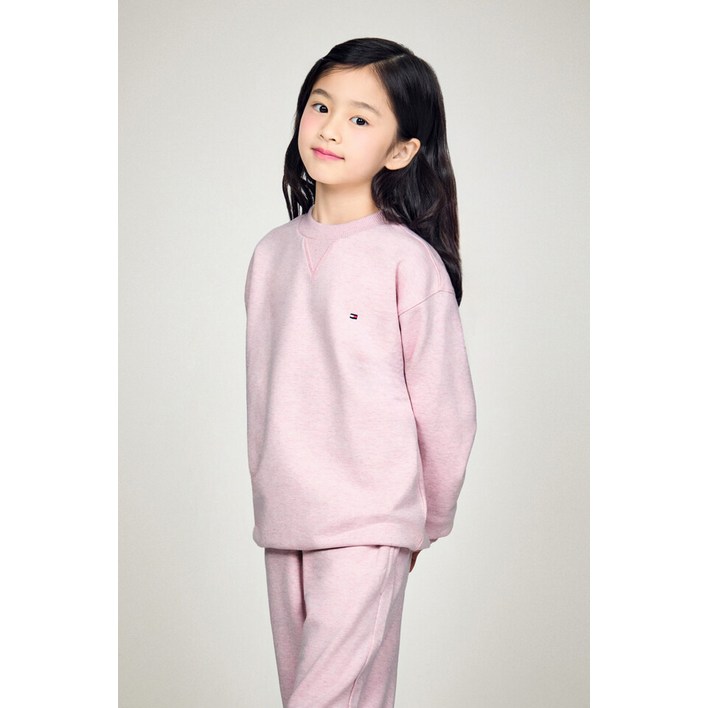 백화점정품 타미힐피거 키즈 티셔츠 아동 베이직 스웨트셔츠 T42E6KKO15CBT1 맨투맨