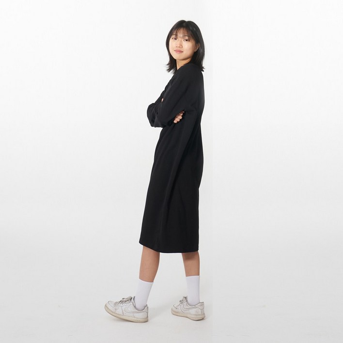 워나샵 국내제작 톰즈 라운드 반팔원피스 긴팔원피스 중 선택 숏5부 롱7부 4477 사이즈