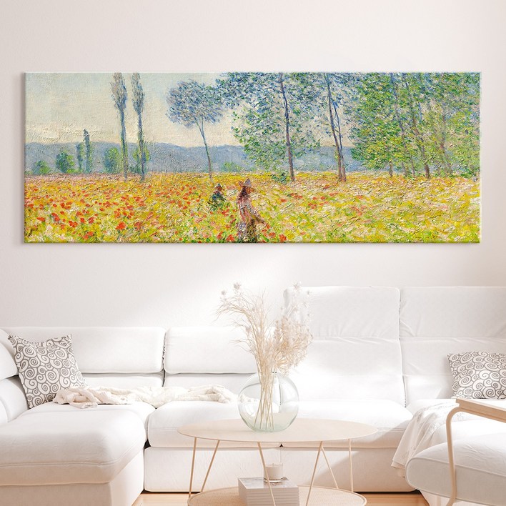 세계인기 명화그림 캔버스액자 41종 대형 와이드 홈카페 인테리어 거실 침실 카페 고흐 모네 그랜마모지스 몬드리안 시슬레 클림트 호퍼, 12. CM-포플러 나무 아래