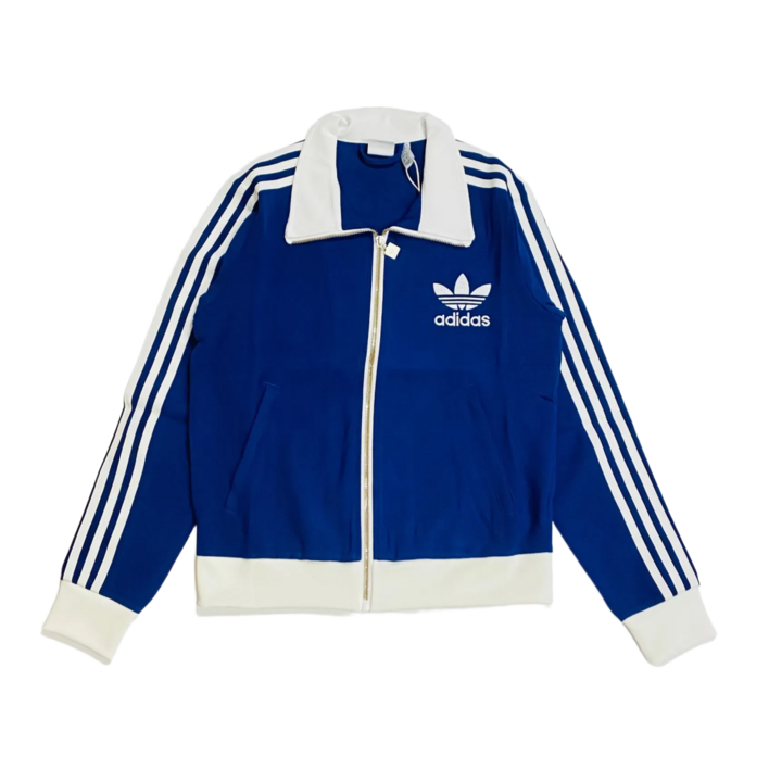 아디다스 여성 져지 프리미엄 베켄바우어 트랙탑 다크 블루