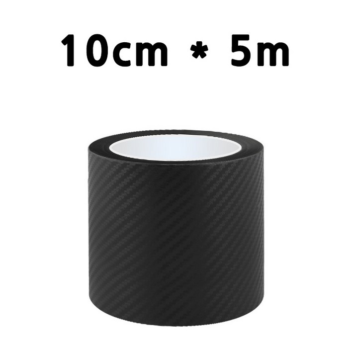 치트몰 카본시트 차량 스크래치 방지 테이프, 1개, 10cm  5m